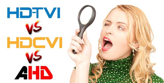Sự khác biệt giữa camera Analog, HDTVI , HDCVI và AHD